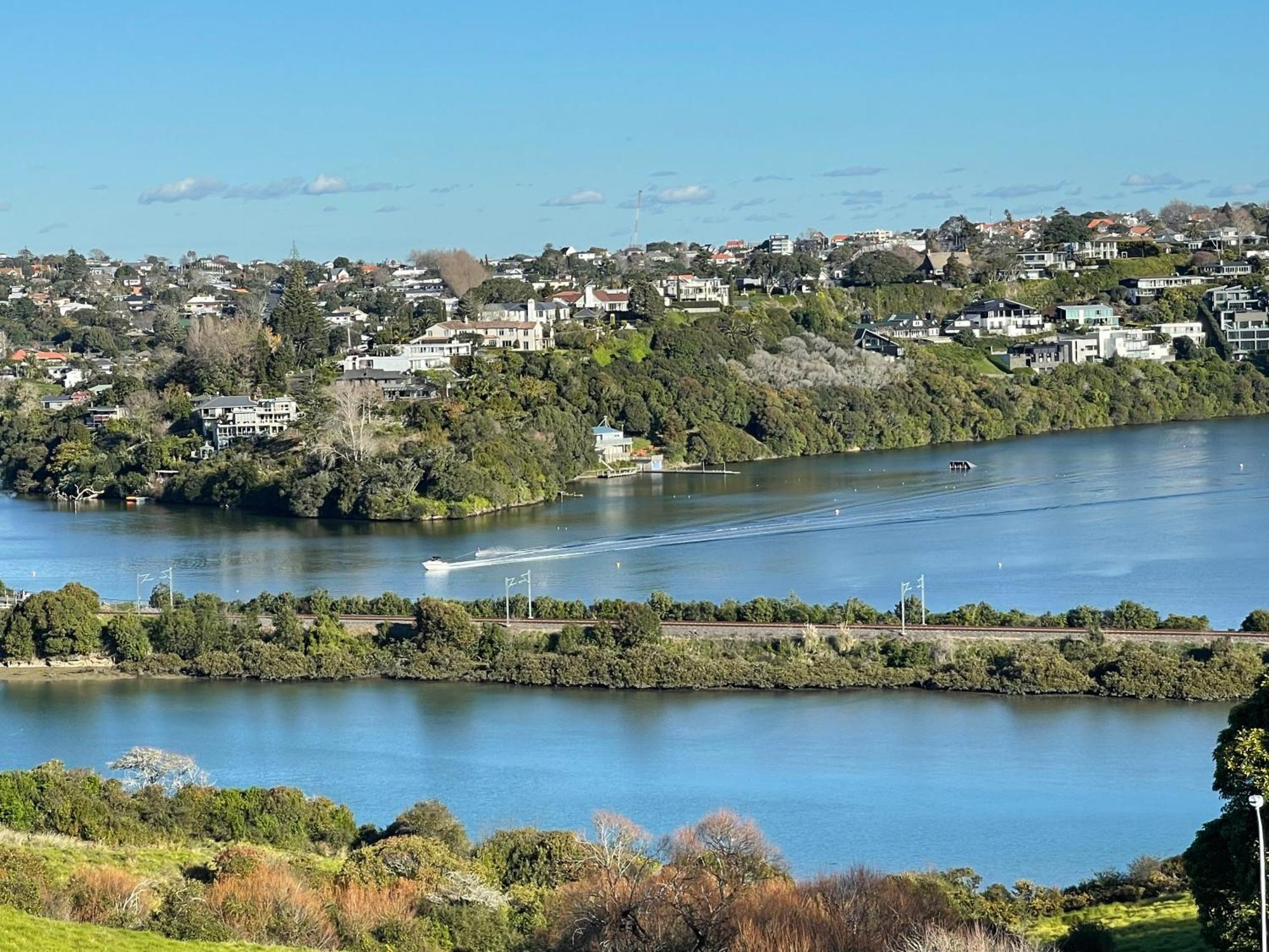 Basin View Villa Auckland Buitenkant foto